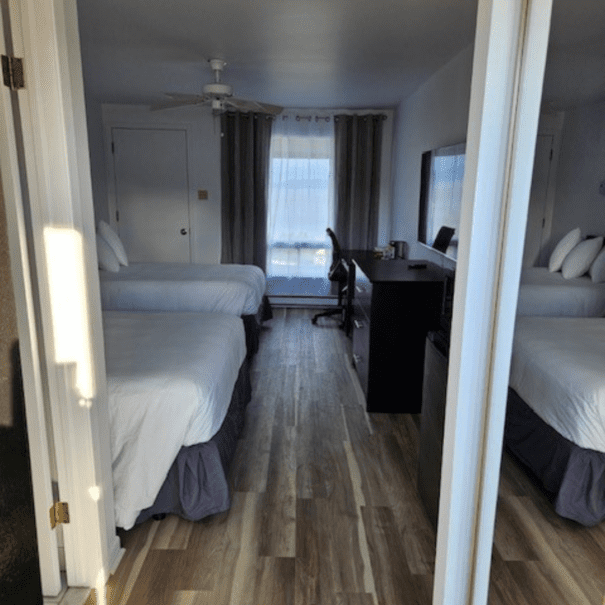 Motels de la Falaise chambre 2 lits