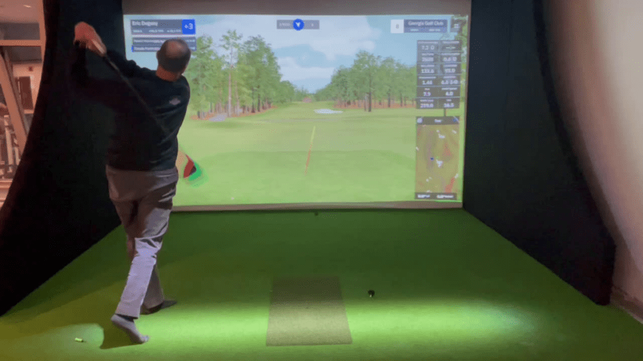 Simulateur de golf Fort Prével
